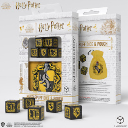 Q-Workshop Harry Potter: Zestaw kości i mieszek Hufflepuff