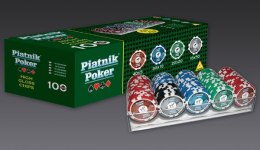 Piatnik Poker - 100 żetonów 14g