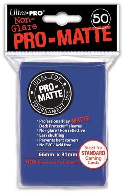 Ultra PRO PRO-MATTE Deck Protector sleeves Blue 50 szt.