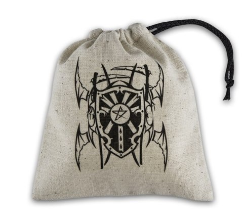 Q-WORKSHOP Sakiewka Basic Wampirza Beżowo-czarna