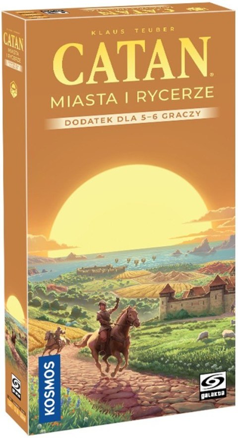 Catan: Miasta i Rycerze - Dodatek dla 5-6 graczy (edycja 2025)