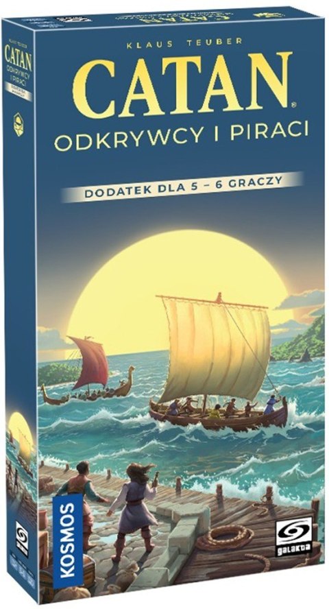 Catan: Odkrywcy i Piraci - Dodatek dla 5-6 graczy (edycja 2025)