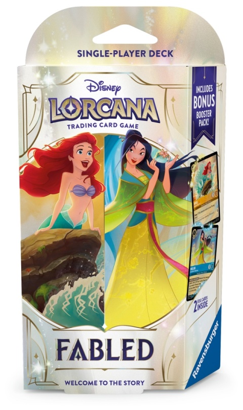 Disney Lorcana: Fabled (CH9) - Amber & Saphire - Starter Deck (1)