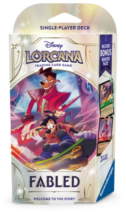 Disney Lorcana: Fabled (CH9) - Emerald & Ruby - Starter Deck (1)