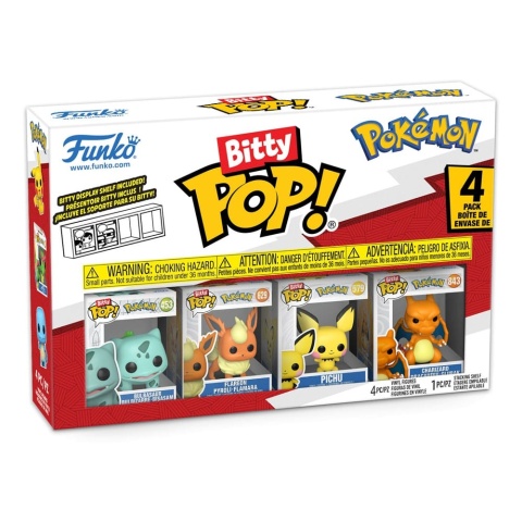 Funko POP Bitty: Pokemon - Series 3 [4-Pack]