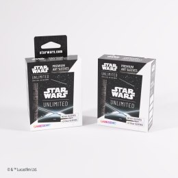 Gamegenic: Star Wars Unlimited Card Game - Premium Art Sleeves - Card Back Black