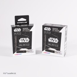 Gamegenic: Star Wars Unlimited Card Game - Premium Art Sleeves - Card Back White