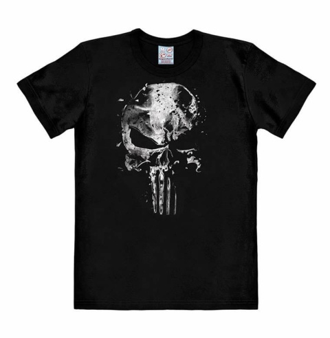 LOGOSHIRT Marvel Easy Fit T-Shirt Punisher - Mercury Skull