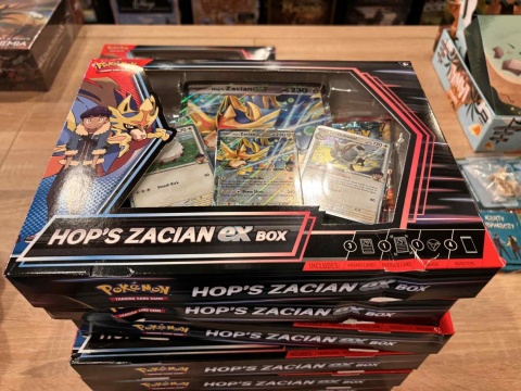Pokemon TCG: Hop's Zacian ex Box (uszkodzone opakowanie)