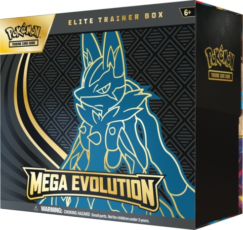 Pokemon TCG: Mega Evolution - Elite Trainer Box - Lucario