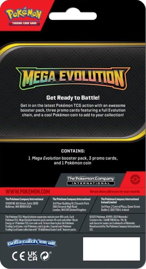 Pokemon TCG: Mega Evolution - Premium Checklane Blister - Tyranitar