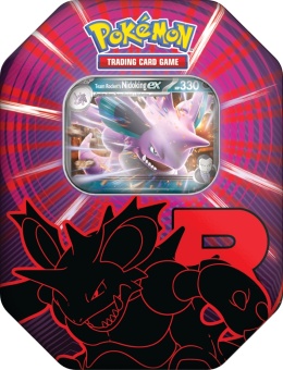 Pokemon TCG: Team Rocket Tin - Nidoking ex