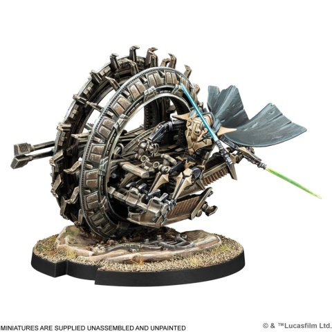 Star Wars: Legion 2.0 - Grievous' TSMEU-6 on Wheel Bike