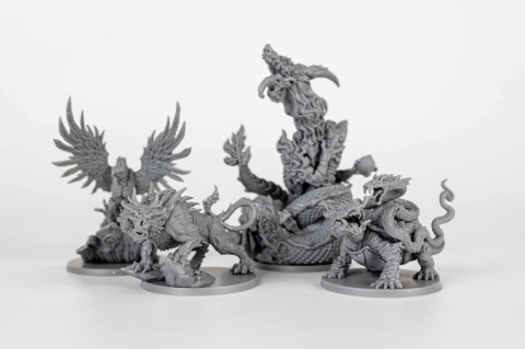 Zombicide: Biała Śmierć - Mistyczne Bestie [Divine Beasts]