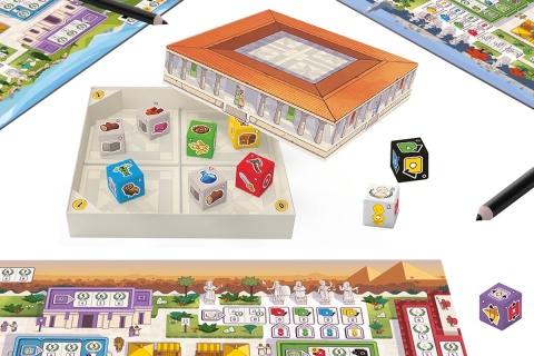 7 Cudów Świata: Gra kościana