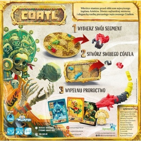 Coatl + Piątka + Scenariusz za Milion - zestaw gier planszowych