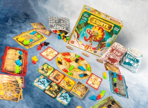 Coatl + Piątka + Scenariusz za Milion - zestaw gier planszowych