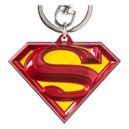 DC Comics Pewter-Keychain Superman Logo - brelok
