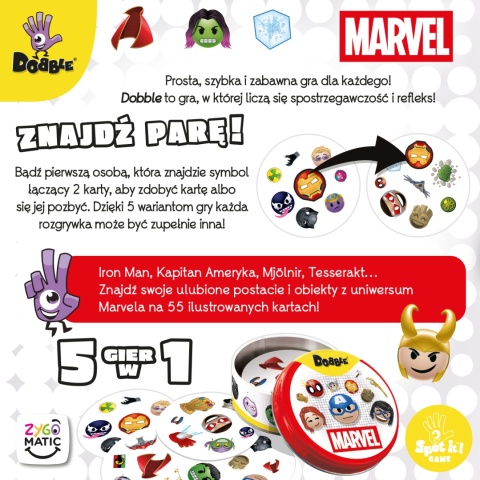 Dobble Marvel Emoji