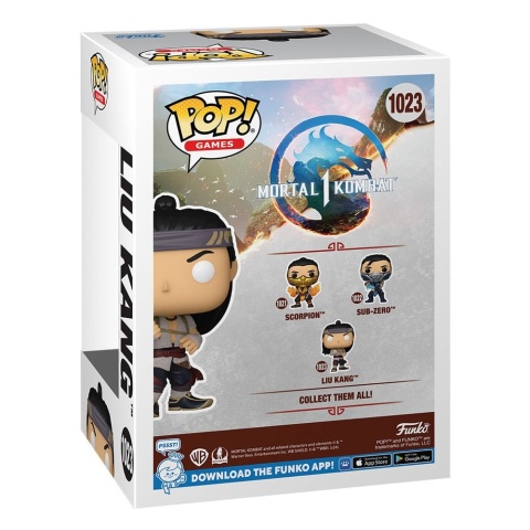 Funko POP Movies: Mortal Kombat - Liu Kang