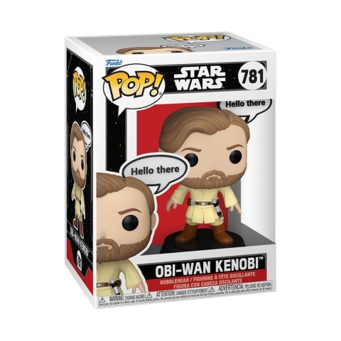 Funko POP: Star Wars - Obi-Wan Kenobi (Hello there)