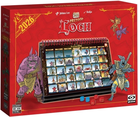 Kalendarz 2026: 365 dni przygód - Loch