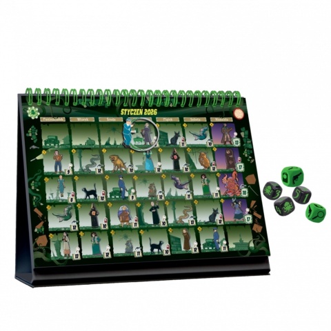 Kalendarz 2026: 365 dni przygody - Cthulhu