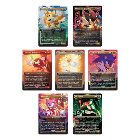 Magic the Gathering: Secret Lair - Sonic: Friends & Foes