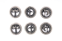 Metalowe Monety - Adventure Weapons (zestaw 12 monet)