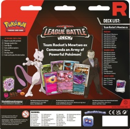 Pokemon TCG: League Battle Deck - Team Rocket's Mewtwo ex