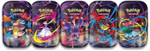 Pokemon TCG: Mega Heroes Mini Tin Display (10)