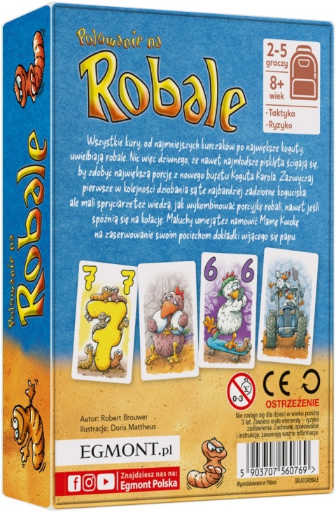 Polowanie na Robale: Gra karciana