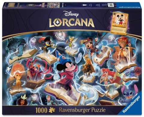 Puzzle 2D: Lorcana Steel (1000 elementów)