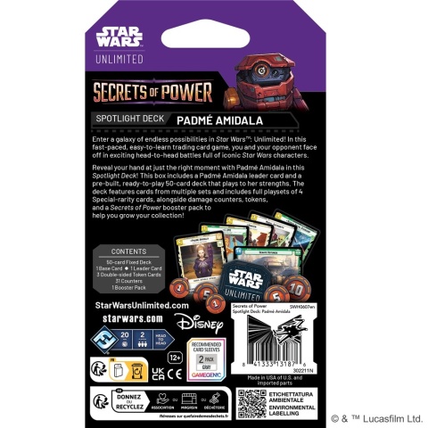 Star Wars: Unlimited - Secrets of Power - Spotlight Deck - Padmé Amidala