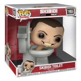 Funko POP Jumbo: Skibidi Toilet - Skibidi Toilet (Super Sized 25 cm)