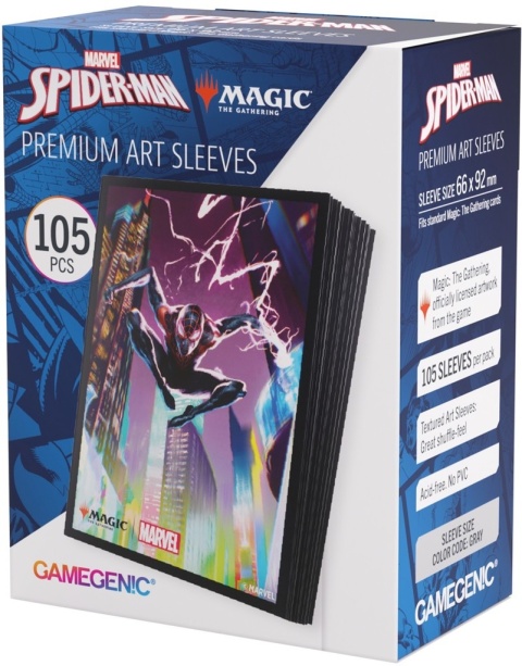 Gamegenic: Magic the Gathering - Marvel's Spider-Man - Premium Art Sleeves - Miles Morales