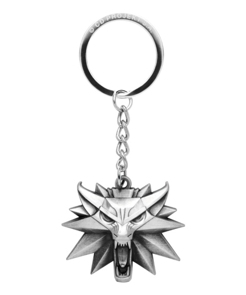 Good Loot Keychain: The Witcher 3 - Wolf Medallion
