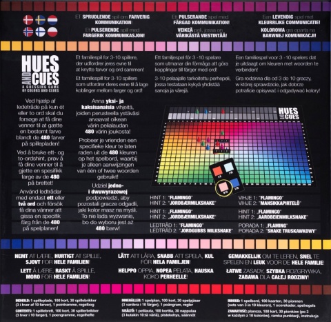 Hues and Cues (edycja międzynarodowa)