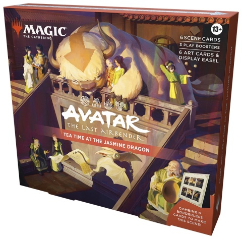 Magic the Gathering: Avatar - The Last Airbender - Scene Box - Tea Time at the Jasmine Dragon