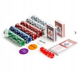 Maverick Zestaw do pokera 300 żetonów w walizce