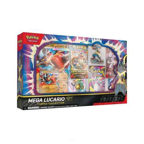 Pokemon TCG: Mega Lucario ex Figure Collection