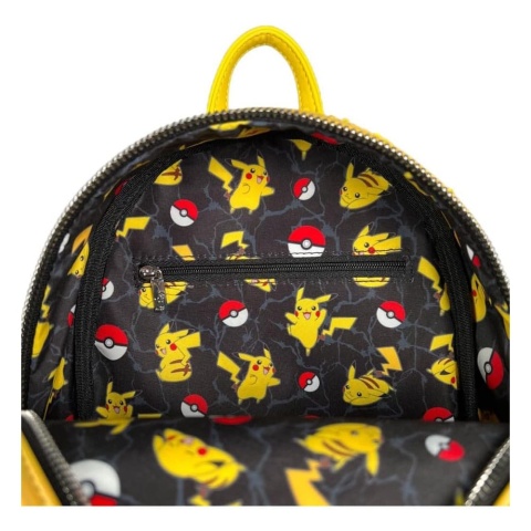 Pokemon by Loungefly Mini Backpack World 1-1 Sequin Pikachu Cosplay