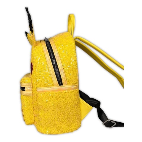 Pokemon by Loungefly Mini Backpack World 1-1 Sequin Pikachu Cosplay