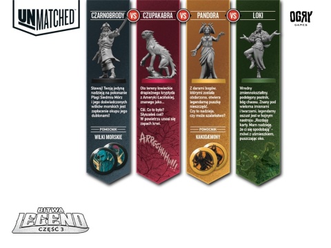 Unmatched: Bitwa Legend 3