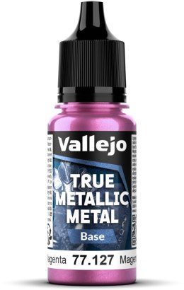 Vallejo: 77.127 - True Metallic Metal - Base - Crimson Magenta (18 ml)