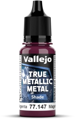 Vallejo: 77.147 - True Metallic Metal - Shade - Crimson Magenta (18 ml)