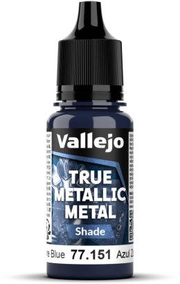 Vallejo: 77.151 - True Metallic Metal - Shade - Sapphire Blue (18 ml)