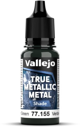 Vallejo: 77.155 - True Metallic Metal - Shade - Amber Green (18 ml)