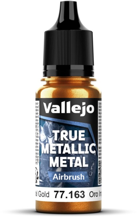 Vallejo: 77.163 - True Metallic Metal - Airbrush - Imperial Gold (18 ml)