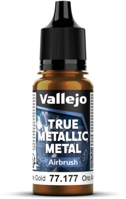 Vallejo: 77.177 - True Metallic Metal - Airbrush - Arcane Gold (18 ml)